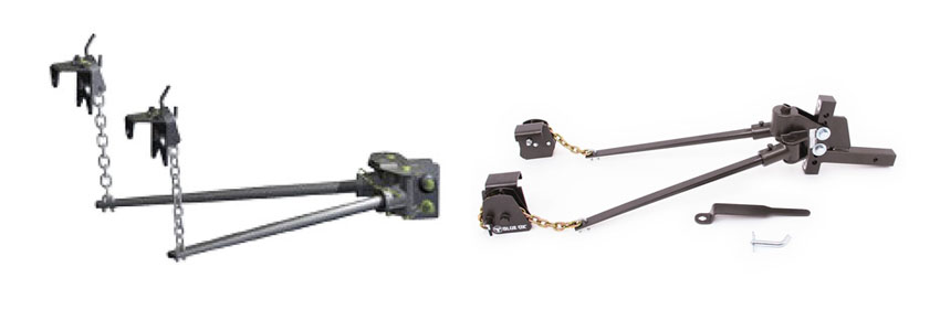 Trunnion-Style weight distribution hitch