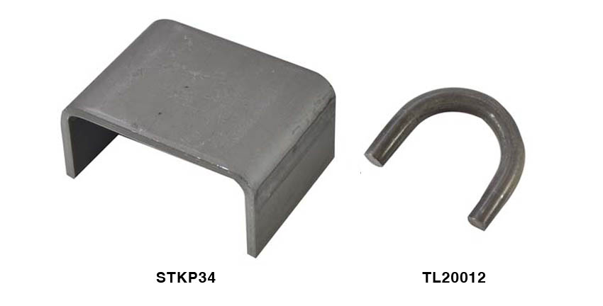 Weld on stake pocket and tie loop trailer hardware & cargo control