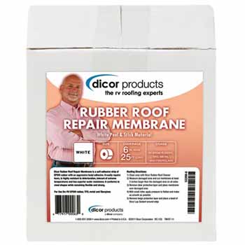 EPDM Repair Membrane rv tapes, sealant & roofing
