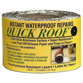 quick roof rv tapes, sealant & roofing