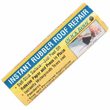 rubber quick roof rv tapes, sealant & roofing